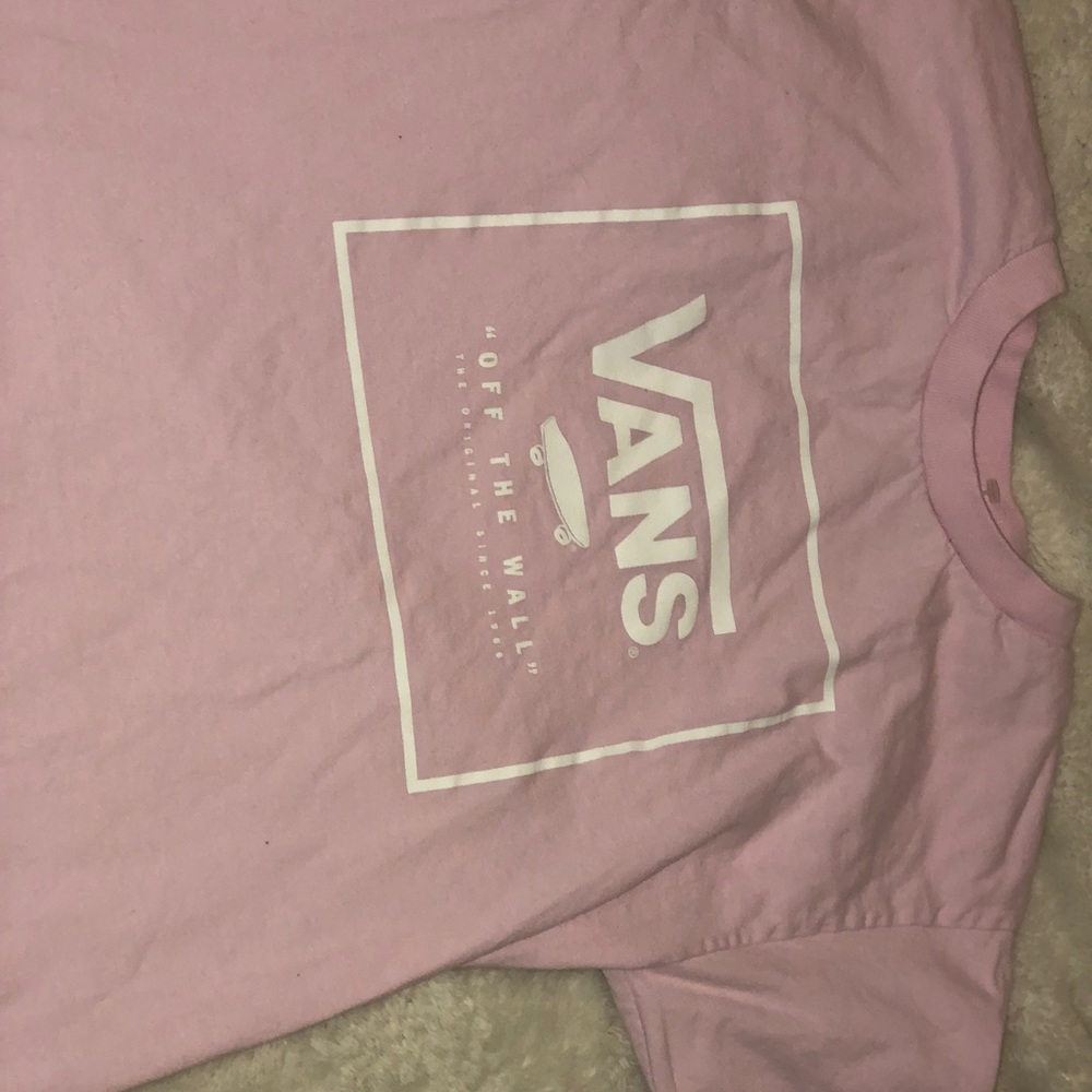 Short sleeve vans shirt